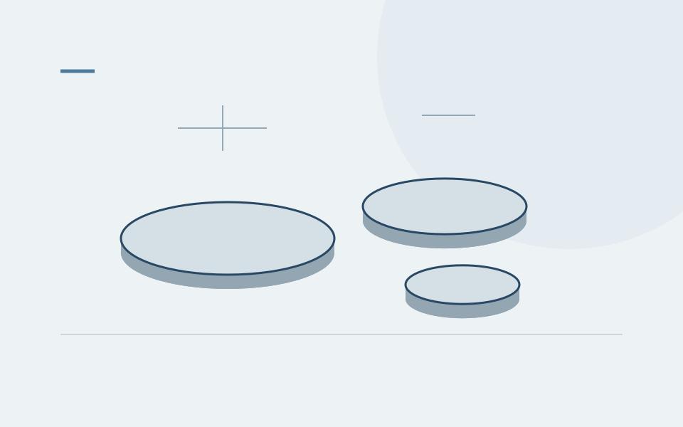 Conceptual metallic and ceramic sputtering target discs