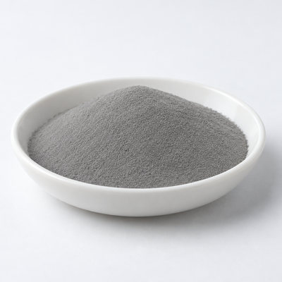Representative image of 2014 Aluminum Alloy Spherical Powder: fine gray 2014 aluminum alloy powder in a white dish