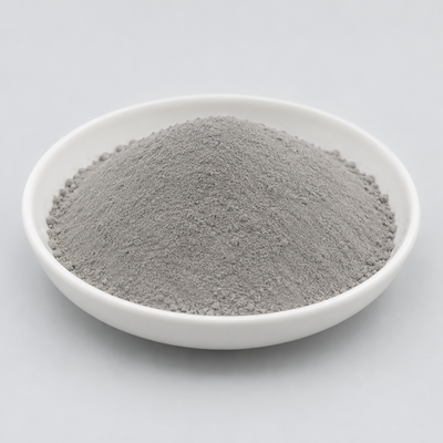 Representative image of 2024 Aluminum Alloy Spherical Powder: fine light gray 2024 aluminum alloy powder in a white dish