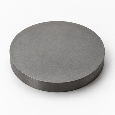 Representative image of Vanadium Carbide (VC) Sputtering Target: gray circular target disc